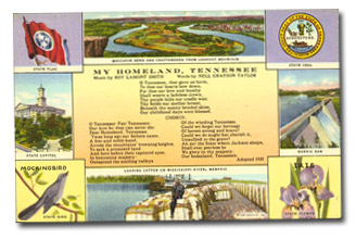 My Homeland Tennessee Postcard (000001-Postcard)