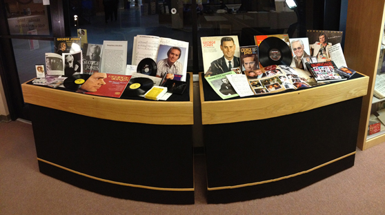 The George Jones exhibit at the Center for Popular Music