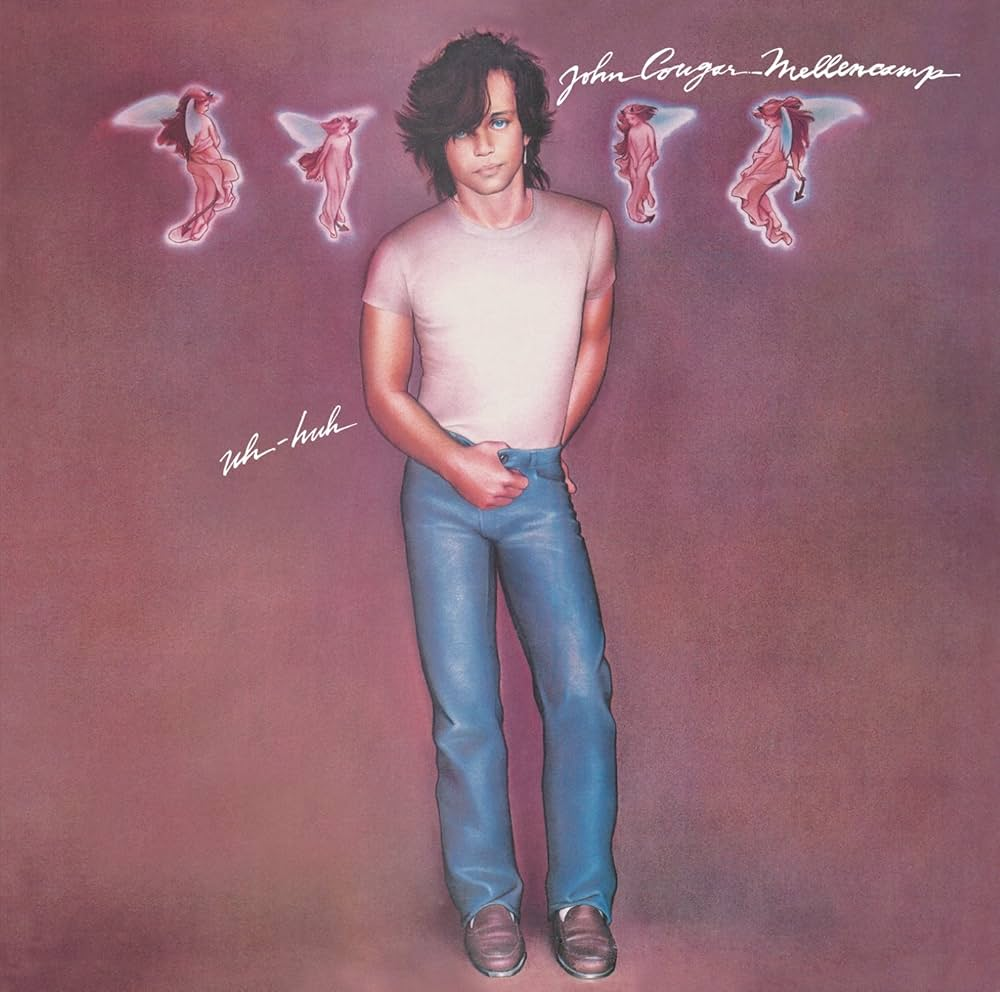 The album cover of Uh-Huh by John Mellencamp.